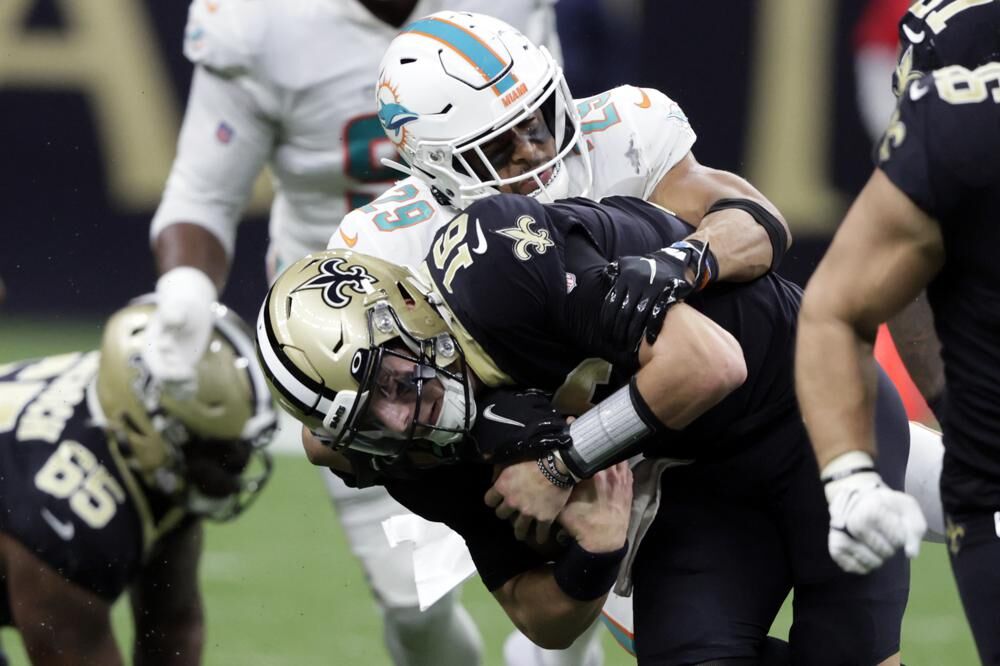 Los Miami Dolphins sin saberlo anotaron una racha ganadora de siete juegos